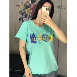 футболка жіноча 3603-1 mint р.46-52 "FSN" недорого оптом від прямого постачальника