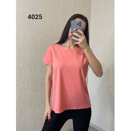 футболка жіноча 4025 peach р.48-54 "FSN" недорого оптом від прямого постачальника
