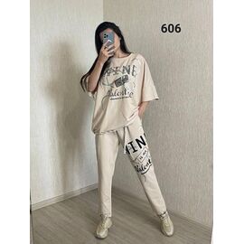 Костюм жіночий 606 beige р.52-54 "FSN" недорого оптом від прямого постачальника