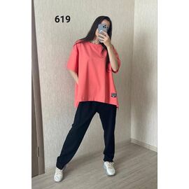 Костюм жіночий 619 coral р.52-54 "FSN" недорого оптом від прямого постачальника