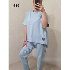 Костюм жіночий 619 l.blue р.52-54 "FSN" недорого оптом від прямого постачальника