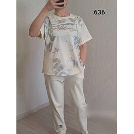 Костюм жіночий 636 l.beige р.52-54 "FSN" недорого оптом від прямого постачальника