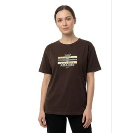 Фотография Футболка женская 6533 brown р.46-52 "FSN" недорого оптом от прямого поставщика