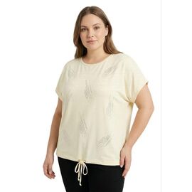 Фотография Футболка женская F2830 l.yellow р.50-56 "FSN" недорого оптом от прямого поставщика