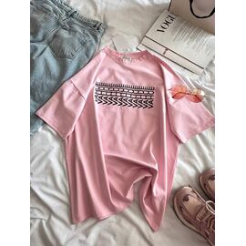Фотография Футболка женская 625 pink р.S-L "Alisa Brand" недорого оптом от прямого поставщика