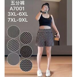 Фотография Шорты женские 7001 mix р.3XL-9XL "JEANS KIDS" недорого оптом от прямого поставщика