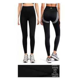 Фотография Лосины женские 7015-1 black р.XS-3XL "JEANS KIDS" недорого оптом от прямого поставщика