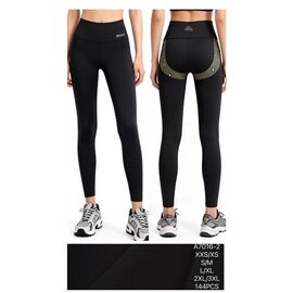 Фотография Лосины женские 716-2 black р.XS-3XL "JEANS KIDS" недорого оптом от прямого поставщика