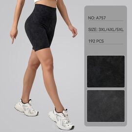 Фотография Велосипедки женские 757 mix р.3XL-5XL "JEANS KIDS" недорого оптом от прямого поставщика