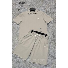 Костюм чоловічий із шортами р-ри M-3XL (4кв) "PROSTOMEN" недорого від прямого постачальника