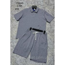 Костюм чоловічий із шортами р-ри L-4XL (4 кв) "PROSTOMEN" недорого від прямого постачальника