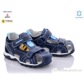 Фотография Сандалии детские летние Лето AB219-2 blue-blue (6 пар р.26-31) "Clibee-Doremi" недорого оптом от прямого поставщика