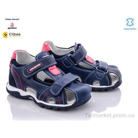 Фотография Сандалии детские летние Лето AB219-2 blue-red (6 пар р.26-31) "Clibee-Doremi" недорого оптом от прямого поставщика