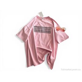 Фотография Футболка женская Лето 625 ніжно-рожевий (5 шт. р.сетка S-L) "Alisa Brand" недорого оптом от прямого поставщика