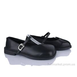 Фотография Туфли женские стильные Весна/осень No brand A-8 black (8 пар р.37-40) "Prime-Opt" недорого оптом от прямого поставщика