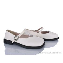 Фотография Туфли женские стильные Весна/осень No brand A-8 white (8 пар р.37-40) "Prime-Opt" недорого оптом от прямого поставщика