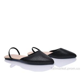 Фотография Туфли женские стильные Лето No brand CWC003 black (8 пар р.37-40) "Prime-Opt" недорого оптом от прямого поставщика