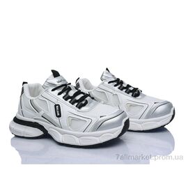 Фотография Кроссовки женские модные Весна/осень No brand D7 white (8 пар р.37-40) "Prime-Opt" недорого оптом от прямого поставщика