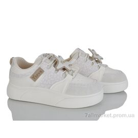 Фотография Кроссовки женские модные Весна/осень No brand K1226 beige (8 пар р.37-40) "Prime-Opt" недорого оптом от прямого поставщика