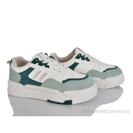Фотография Кроссовки женские модные Весна/осень No brand L7 green (8 пар р.37-40) "Prime-Opt" недорого оптом от прямого поставщика