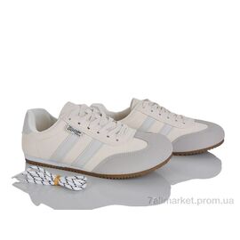 Фотография Кроссовки женские модные Весна/осень No brand Q5 white (8 пар р.37-40) "Prime-Opt" недорого оптом от прямого поставщика