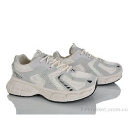 Фотография Кроссовки женские модные Весна/осень No brand X23 beige (8 пар р.37-40) "Prime-Opt" недорого оптом от прямого поставщика