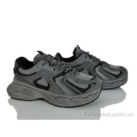 Фотография Кроссовки женские модные Весна/осень No brand X23 grey (8 пар р.37-40) "Prime-Opt" недорого оптом от прямого поставщика