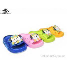 Фотография Шлепки детские летние Лето 2049-5 mix (12 пар р.24-29) "Jibukang" недорого оптом от прямого поставщика
