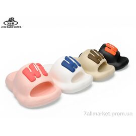 Фотография Шлепки детские летние Лето Q011 mix (12 пар р.26-30) "Jibukang" недорого оптом от прямого поставщика