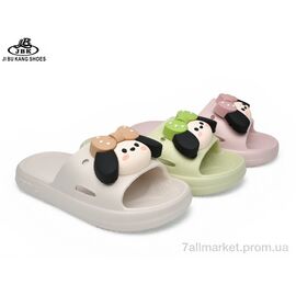 Фотография Шлепки детские летние Лето 1851-2 mix (12 пар р.35-40) "Jibukang" недорого оптом от прямого поставщика