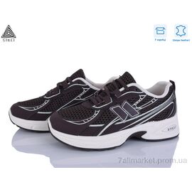 Фотография Кроссовки женские модные Весна/осень N370-11 шкіра (8 пар р.36-41) "STILLI Group" недорого оптом от прямого поставщика