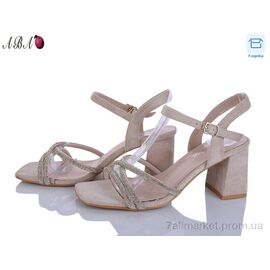 Босоніжки жіночі літні Літо G6ABA20-2 (8 пар р.36-40) "Aba" недорого оптом від прямого постачальника