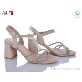 Босоніжки жіночі літні Літо G6ABA30-2 (8 пар р.36-40) "Aba" недорого оптом від прямого постачальника