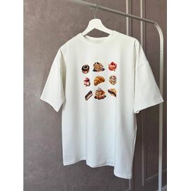 Фотография Футболка женская 680 milk р.S-L "Alisa Brand" недорого оптом от прямого поставщика