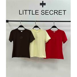 футболка жіноча 1059 brown р.S-L "Little Secret" недорого оптом від прямого постачальника