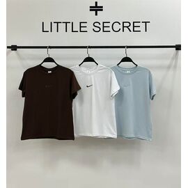 футболка жіноча 1099 l.blue р.S-L "Little Secret" недорого оптом від прямого постачальника