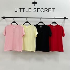 футболка жіноча 1099 pink р.S-L "Little Secret" недорого оптом від прямого постачальника