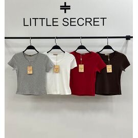 футболка жіноча 2161-6 white р.one size "Little Secret" недорого оптом від прямого постачальника