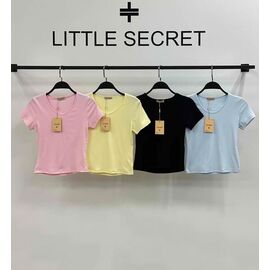 футболка жіноча 2161-6 yellow р.one size "Little Secret" недорого оптом від прямого постачальника