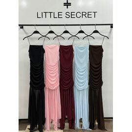 Фотография Платье летнее женское 3216 wine р.one size "Little Secret" недорого оптом от прямого поставщика