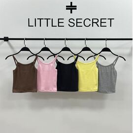 Топ жіночий 500402 yellow р.S-L "Little Secret" недорого оптом від прямого постачальника