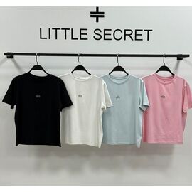 футболка жіноча 500521 l.blue р.S-L "Little Secret" недорого оптом від прямого постачальника
