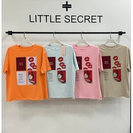 футболка жіноча 600105 beige р.one size "Little Secret" недорого оптом від прямого постачальника