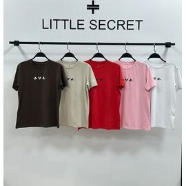 футболка жіноча 600120 red р.S-L "Little Secret" недорого оптом від прямого постачальника