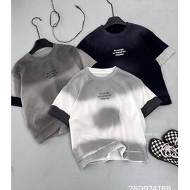 Фотография Футболка детская на мальчика 26097 white р.120-160 "Meloria" недорого оптом от прямого поставщика