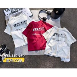 Фотография Футболка детская на мальчика 7720 wine р.110-150 "Meloria" недорого оптом от прямого поставщика