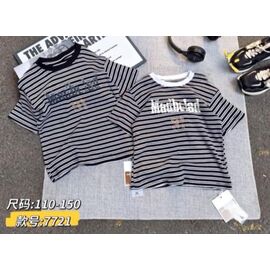 Фотография Футболка детская на мальчика 7721 grey-white р.110-150 "Meloria" недорого оптом от прямого поставщика