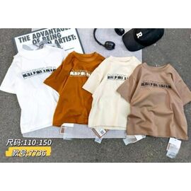 Фотография Футболка детская на мальчика 7736 camel р.110-150 "Meloria" недорого оптом от прямого поставщика