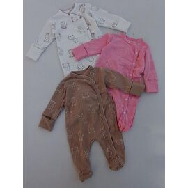 Фотография Комбинезон детский на девочку ML5529 pink р.56-68 "Meloria" недорого оптом от прямого поставщика