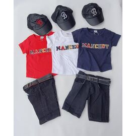 Фотография Комплект детский лёгкий на мальчика ML5649 navy р.1-4 "Meloria" недорого оптом от прямого поставщика